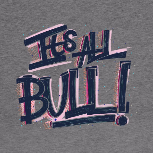 It's All Bull by minniemorrisart